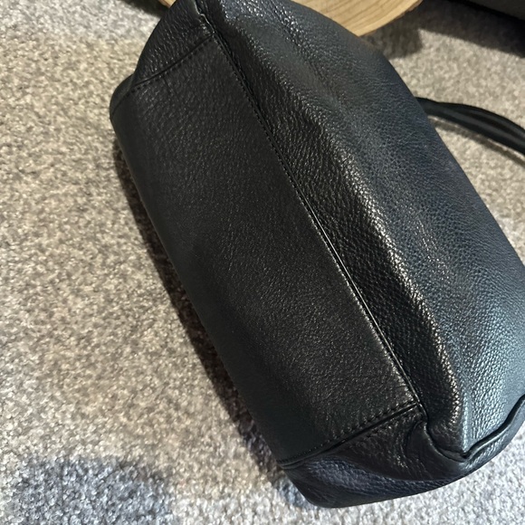 Kate Spade Grant Park Shelby Black Pebbled Leather Tote Purse AS IS - Picture 4 of 16